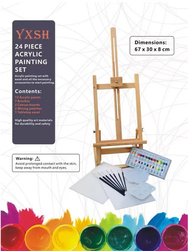 Acrylic painting box easel - painting, &