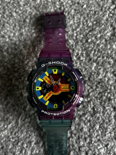 Rare casio rainbow shock - rare, g-shock