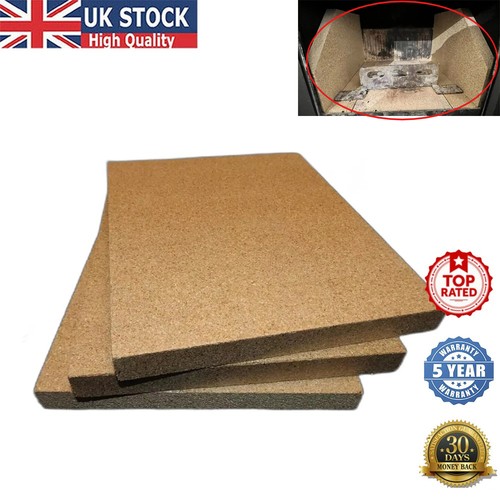 Vermiculite fire board - vermiculite, brick