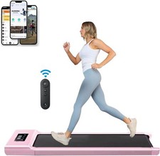 1-12km/h Electric Walking Pad Treadmill Home Under Desk Exercise Machine Fitness