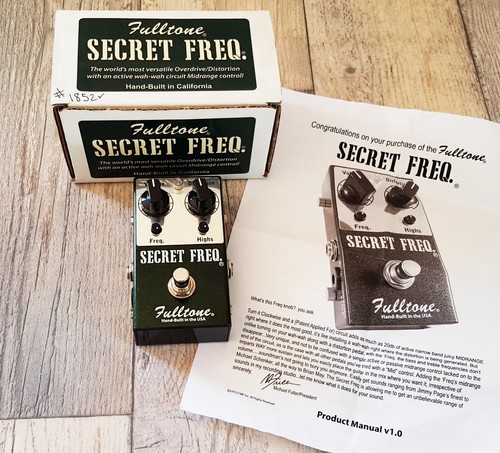 Fulltone secret freq overdrive - fulltone,