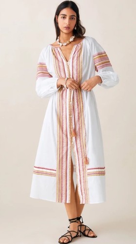 Zara embroidered white - embroidered,