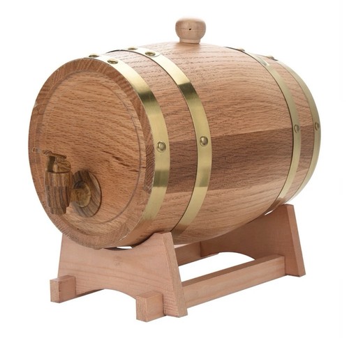 Whiskey barrel dispenser wine - barrel,