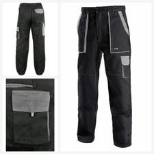 100% Cotton Black Trousers