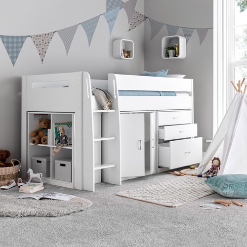 Lacy white storage mid - mid, sleeper