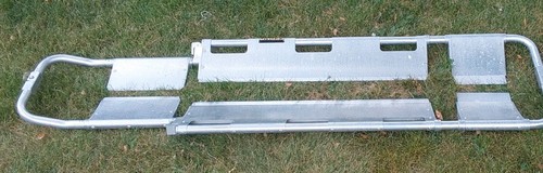 Ferno aluminum model - aluminum, scoop