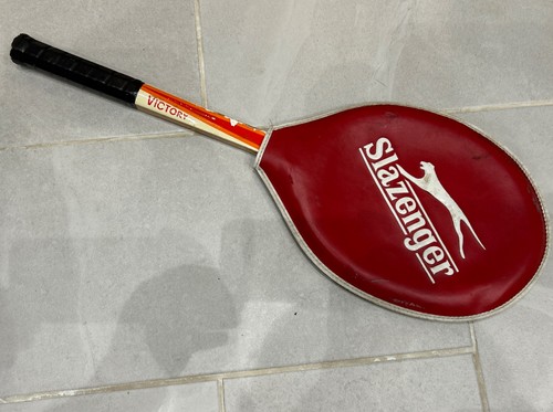Vintage 1970s wooden slazenger - wooden,
