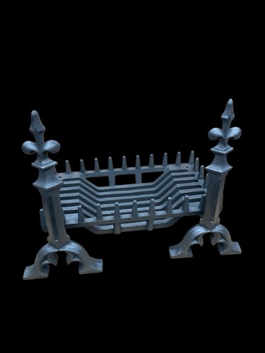 Cast iron fireplace fire - iron,