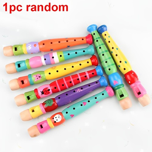 Kids wooden piccolo flute - kids,