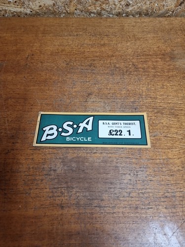 Bsa gents tourist - bsa,