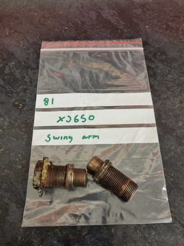 Yamaha xj650 swingarm bolts - swingarm,