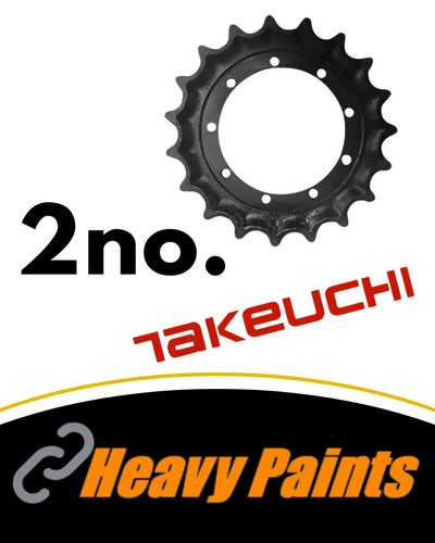 2no sprocket takeuchi digger - sprocket,