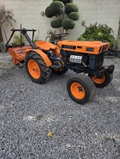 Kubota B6000 Compact Tractor And Rotavator