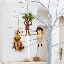 Wholesale Felt Woodland Animals Harvest Decor Handmade Cute Autumn Ornaments