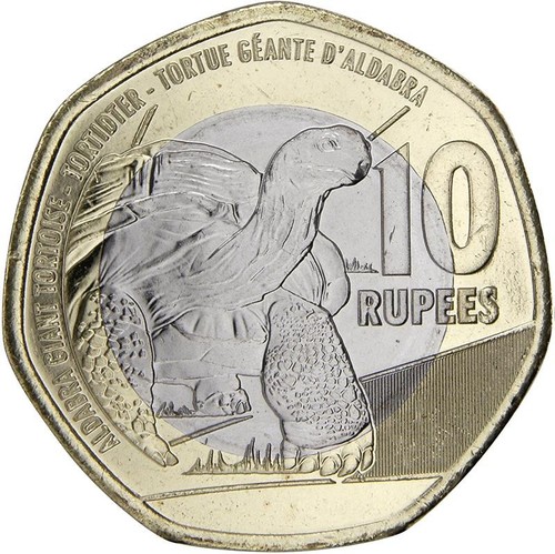 Seychelles rupees coin - rupees,