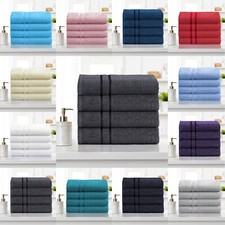 4 X Large Bath Towels 100%