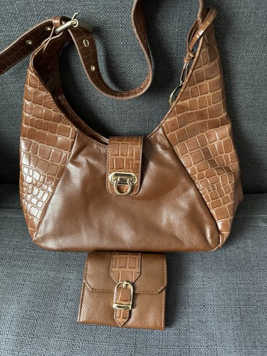 Ashwood leather bag with - ashwood,