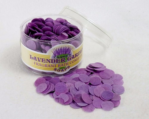 Lavender gardens bath confetti - gardens,