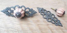 DECORATIVE FANCY RETRO VINTAGE CUPBOARD CABINET DRAWER DOOR KNOBS PULL HANDLES