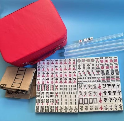 Mahjong game set unused - mahjong,