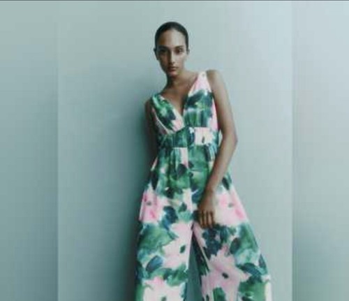 Zara floral women - women's, jumpsuit