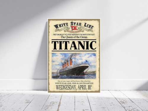 White star line rms - white,