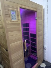 2 Person Infrared Sauna Perfect Working Condition   - Cash On Collection Only