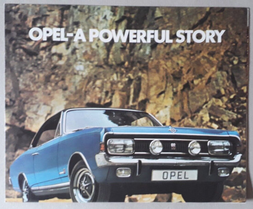 Opel range brochure 1969 - opel,