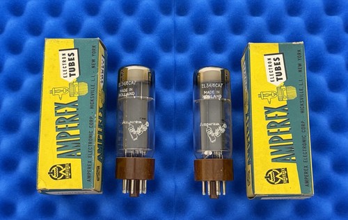 Two new amperex bugle - two, el34