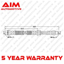 Brake Hose Front Rear Aim Fits