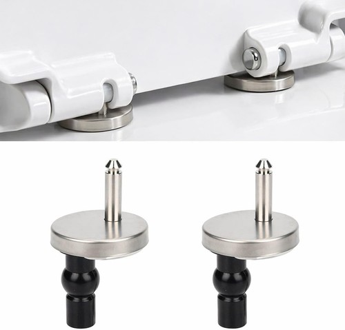 Toilet seat hinges 2pc - toilet,