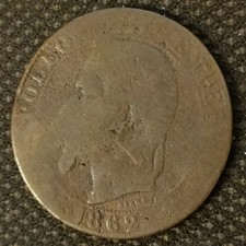 1862 French Empire. Napoleon