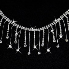 iHMeiju 2 Yard Rhinestone Trim