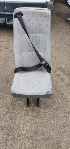 Single seat with - with, belt