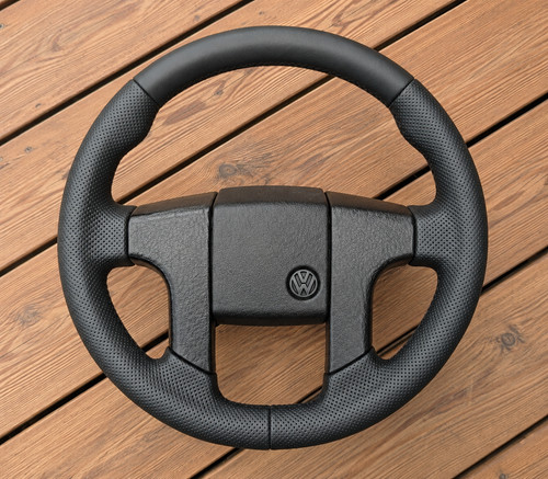 New leather steering - wheel, vw