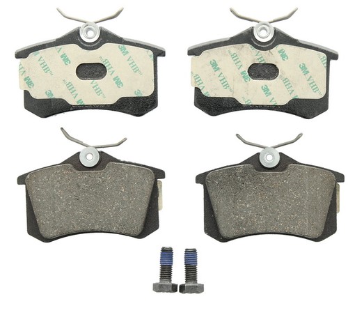 Brake pads set rear - pads, fits