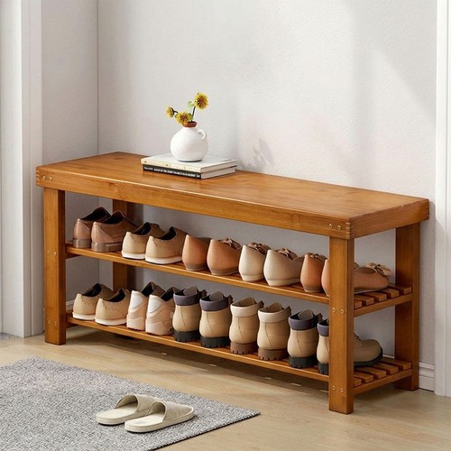 Tier wooden shoe rack - tier,