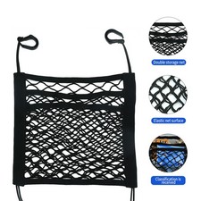 Double-layered Car Seat Storage Net Seat Mesh Organizer Storage Net