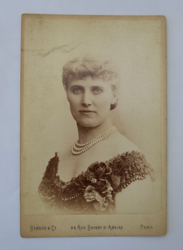 Cabinet card opera - cabinet, of
