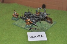 fantasy / old world - dwarf axe thrower machine & crew metal warhammer (121096)
