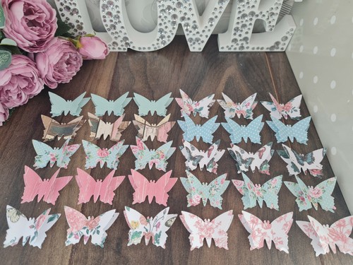 Paper butterflies mixed - paper, 2"