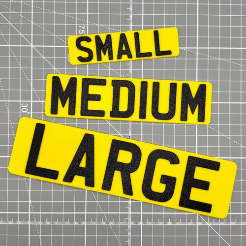 Numberplate sign novelty - -,