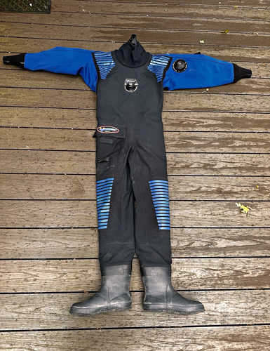 Northern diver vortex drysuit - diver,