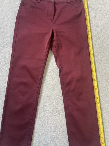 Olsen mona slim burgundy jeans - olsen,