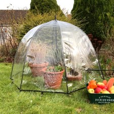 Pop n Crop Plant Umbrella Greenhouse & Bell Cloche
