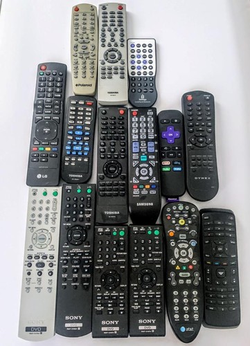 Lot dvd remotes - lot, of