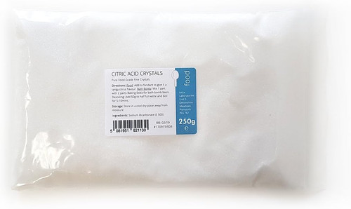 Citric acid 250g 100 pure - 100%,