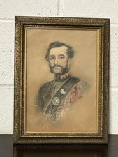 19thC Charcoal/Pastel Portrait