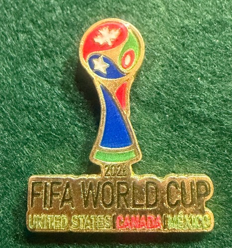 World cup 2026 logo pin - cup, badge