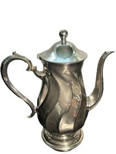 Vintage Metal Silver Teapot